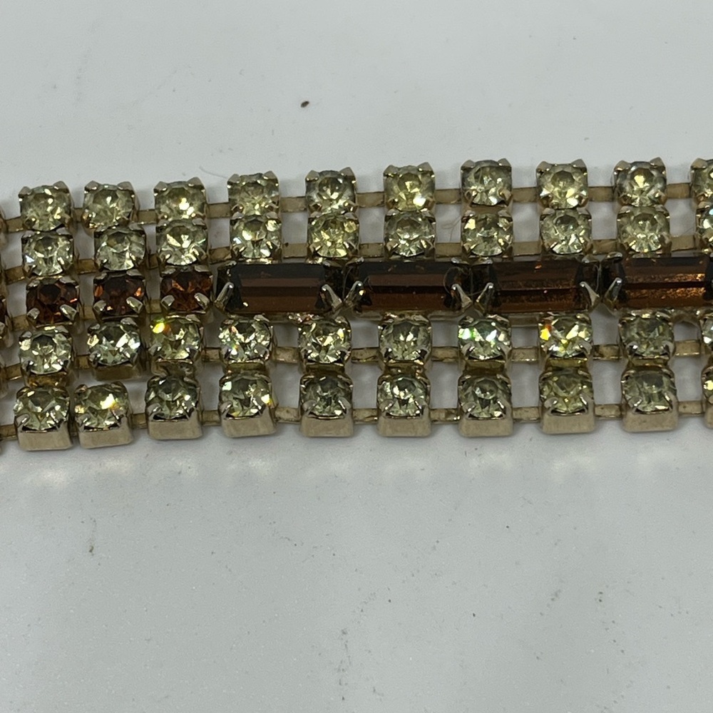Vintage Rhinestone Bracelet - Picture 4 of 7
